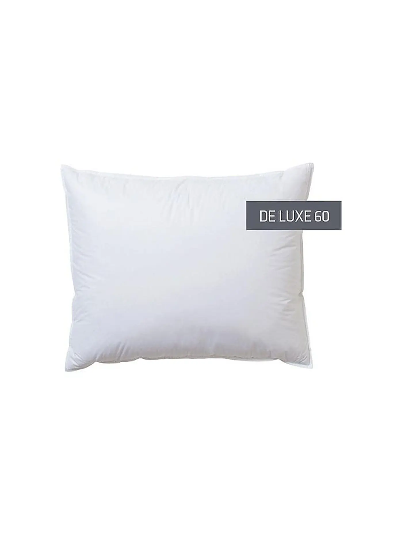 KAUFFMANN | Kissen "De Luxe 60" 40x60cm (320g Weich) | weiss