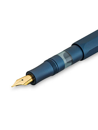 KAWECO | Füllhalter Piston Sport AL Navy/Gold B
