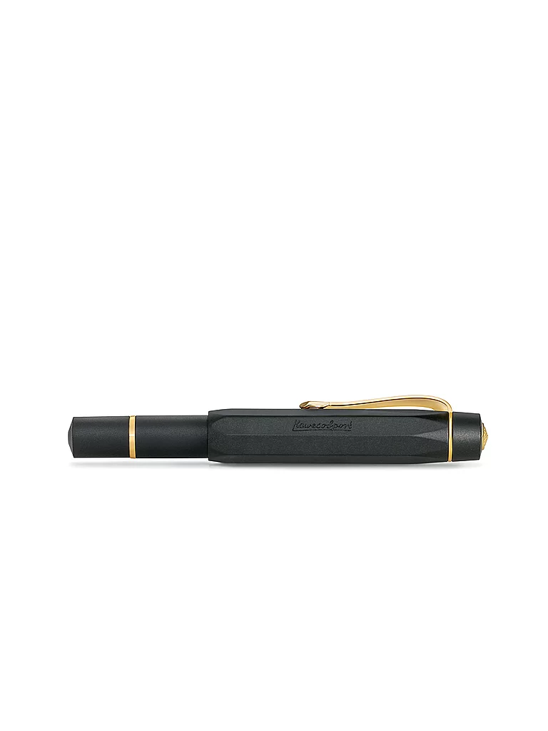 KAWECO Penna stilografica Pioston Sport Al Nero/Oro M nero