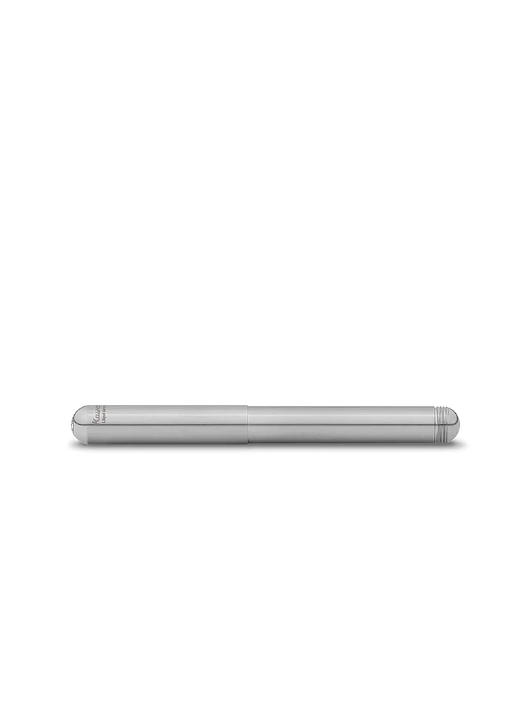 KAWECO Bolígrafo con tapa STAINLESS STEEL plata