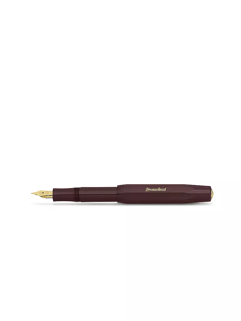 KAWECO | Füllhalter Classic Sport Bordeaux | dunkelrot