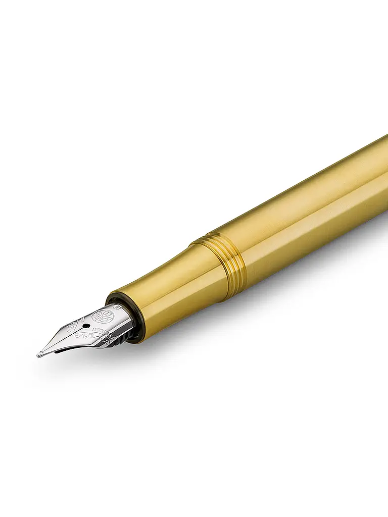 KAWECO | Füllhalter Liliput Messing 0,7mm Eco  | Gold