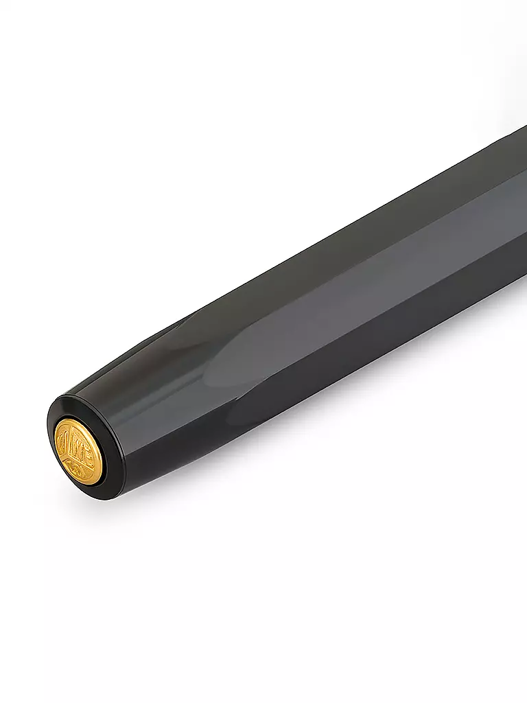 KAWECO | Füllhalter Piston Sport Classic Black/Gold F | schwarz
