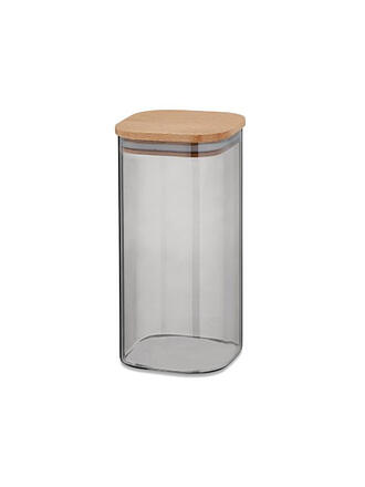 KELA | Vorratsdose 1,5l  NEA Glas/Buche
