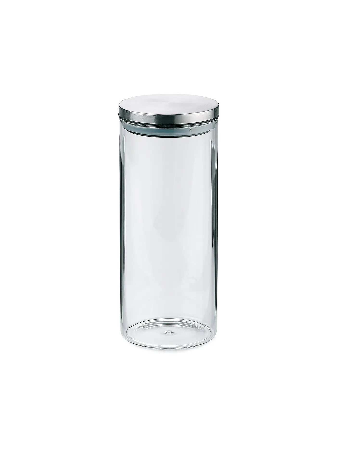KELA | Vorratsdose BAKER 1,3l Glas / Edelstahl | transparent