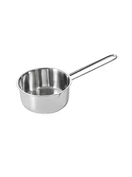 KELOMAT | MINI Stielkasserolle 12 cm Edelstahl | silber