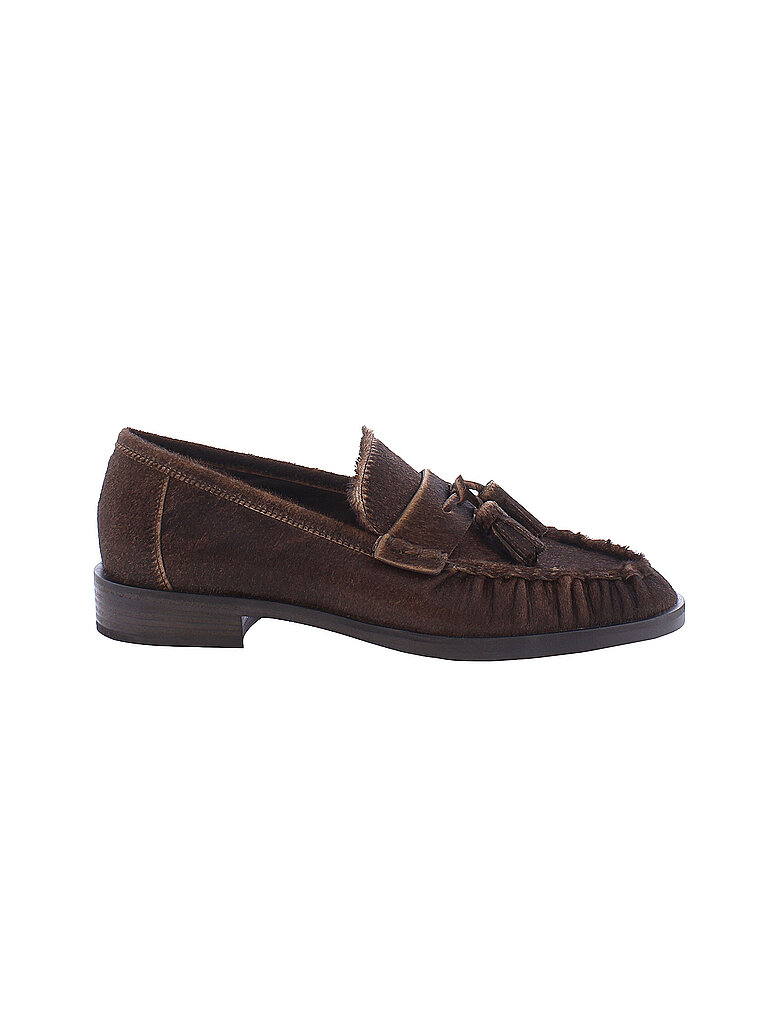 KENNEL & SCHMENGER Loafer MILL HAIR braun | 40 1/2