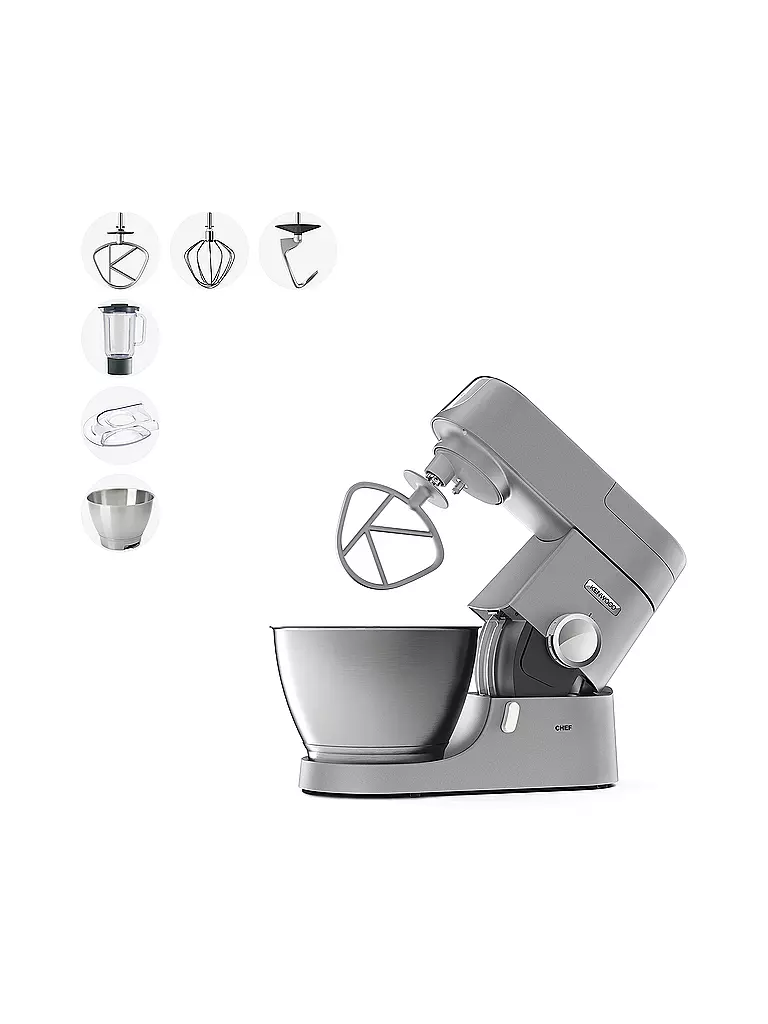 KENWOOD | Küchenmaschine CHEF Silber | silber
