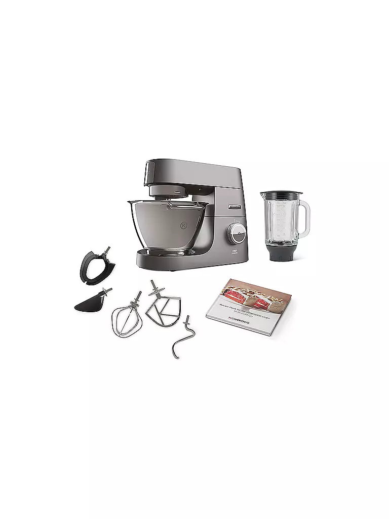 KENWOOD | Küchenmaschine Chef Titanium 4,6l KVC7320S 1500W | grau