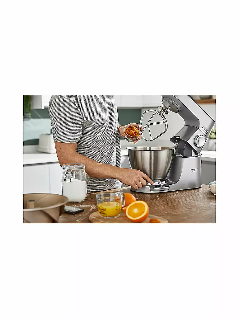 KENWOOD | Küchenmaschine Titanium Chef Baker XL Silber KVL85.124SI | silber