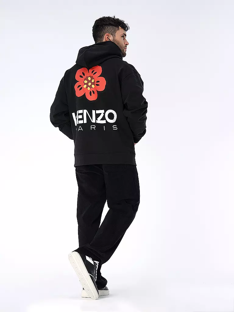 KENZO | Kapuzensweater - Hoodie BOKE FLOWER | schwarz