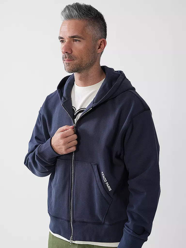 KENZO | Sweatjacke JUNGLE ELEPHANT | dunkelblau