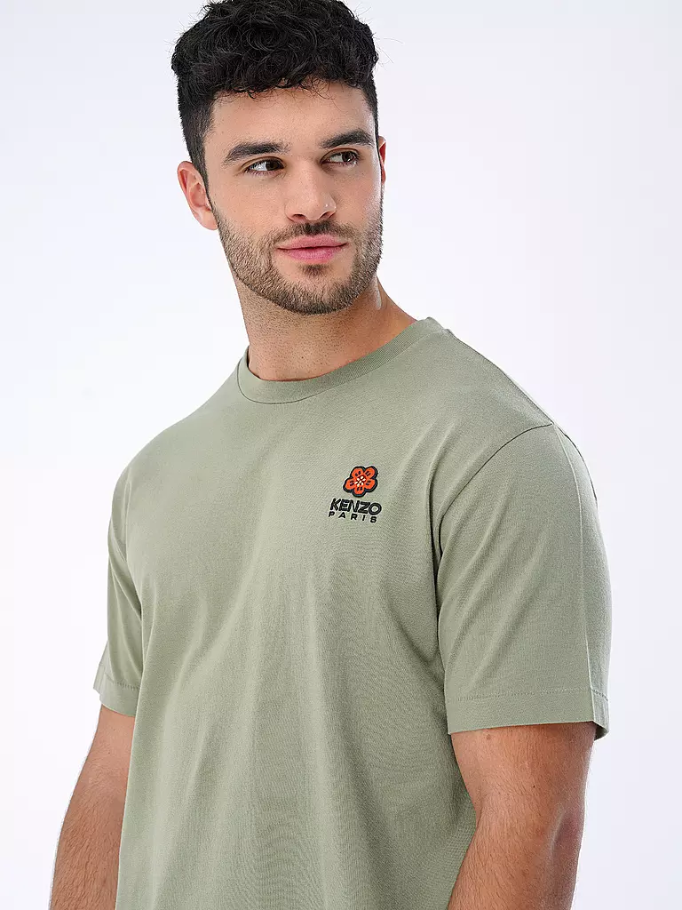 KENZO | T-Shirt BOKE FLOWER | grün