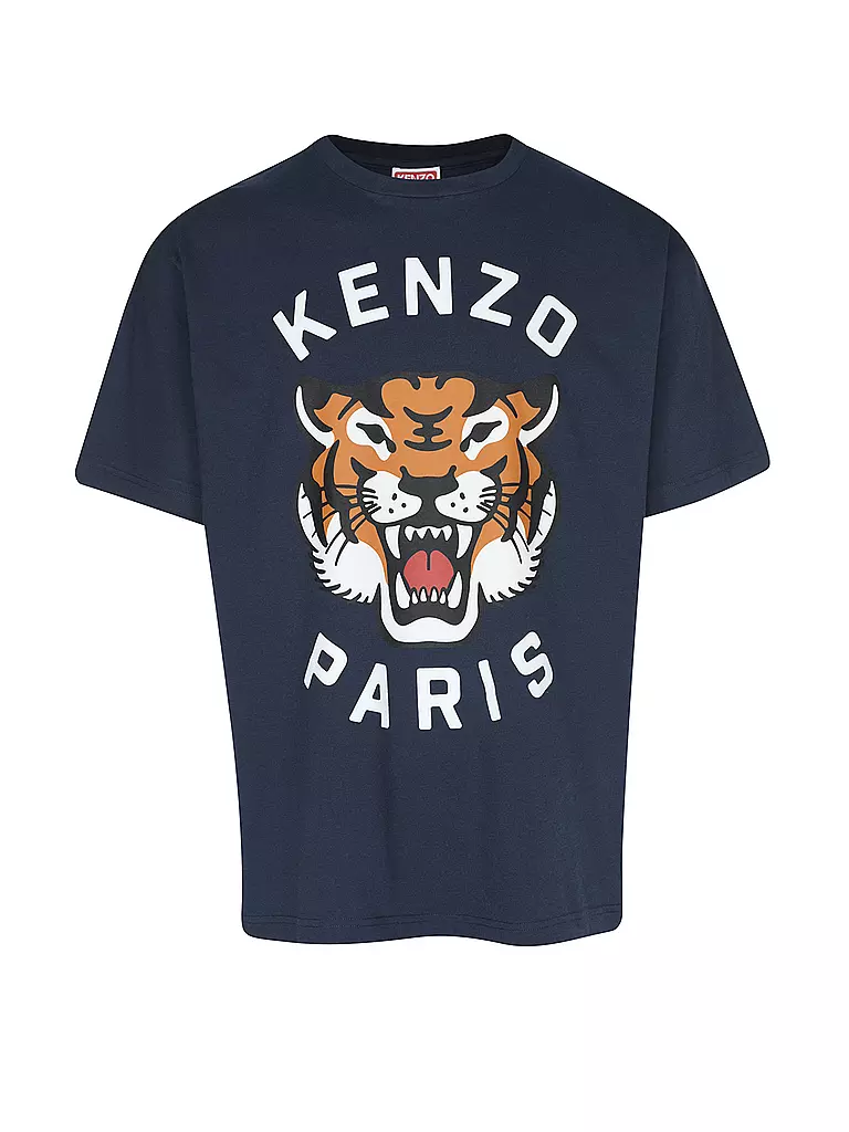 KENZO | T-Shirt LUCKY TIGER  | blau