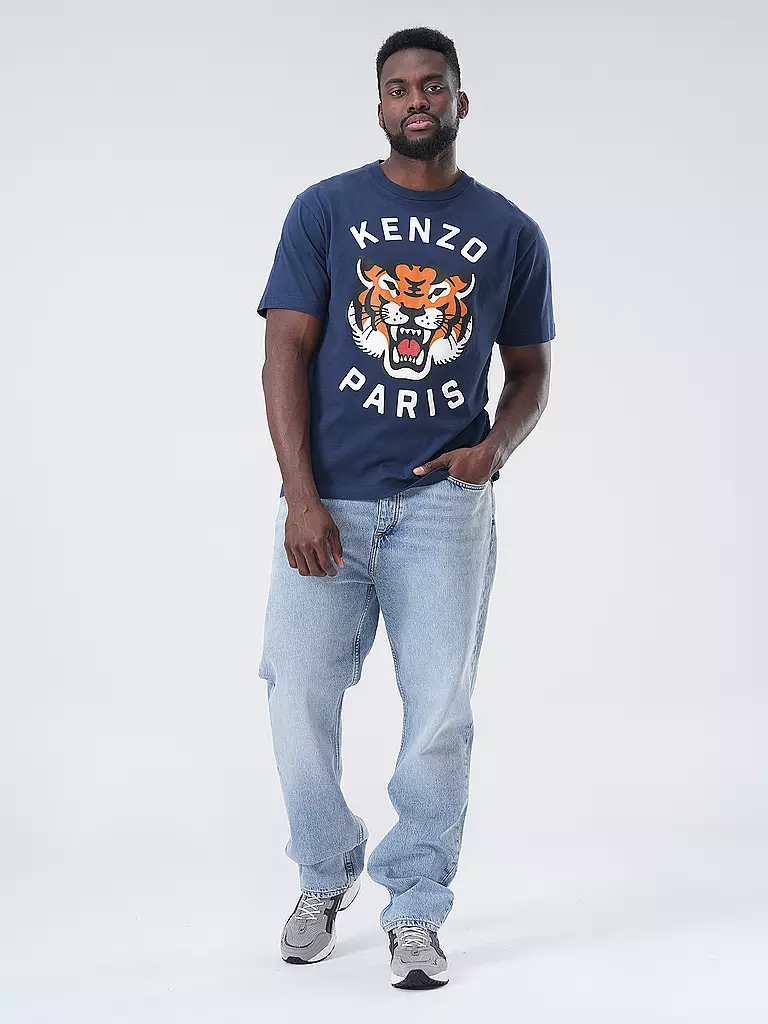 KENZO | T-Shirt LUCKY TIGER  | blau