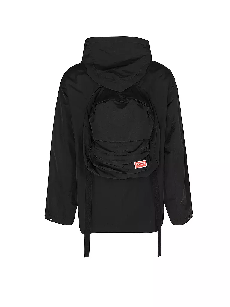 KENZO | Windbreaker ELEVATED BACKPACK | schwarz