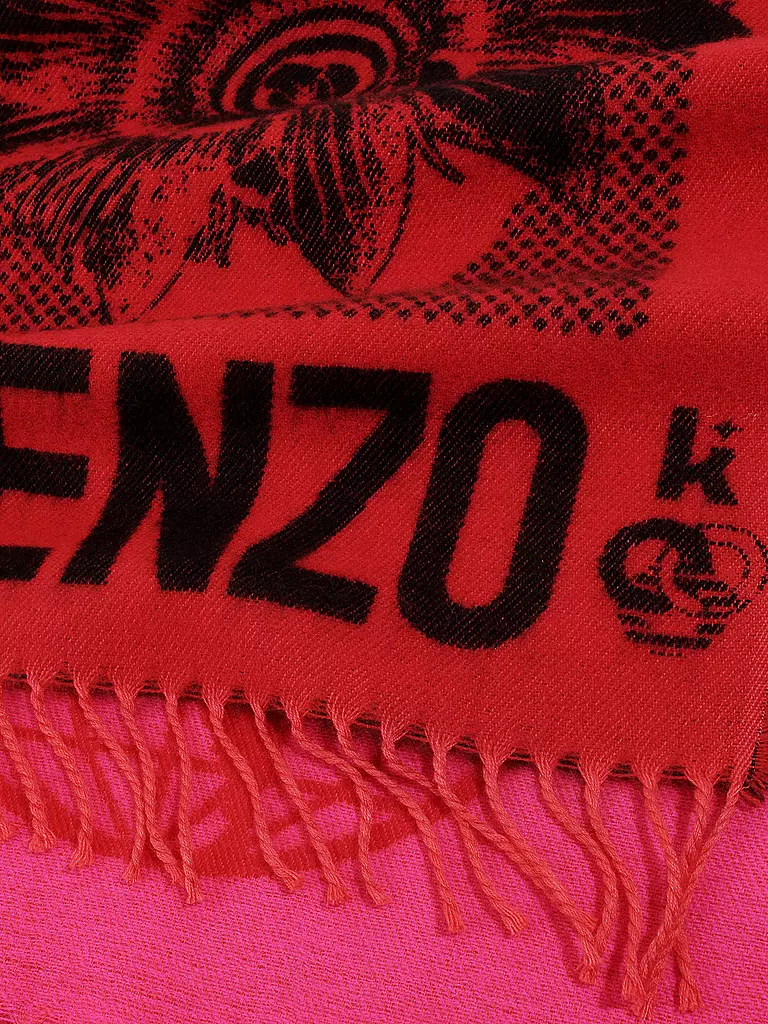 KENZO | Wollschal | rot