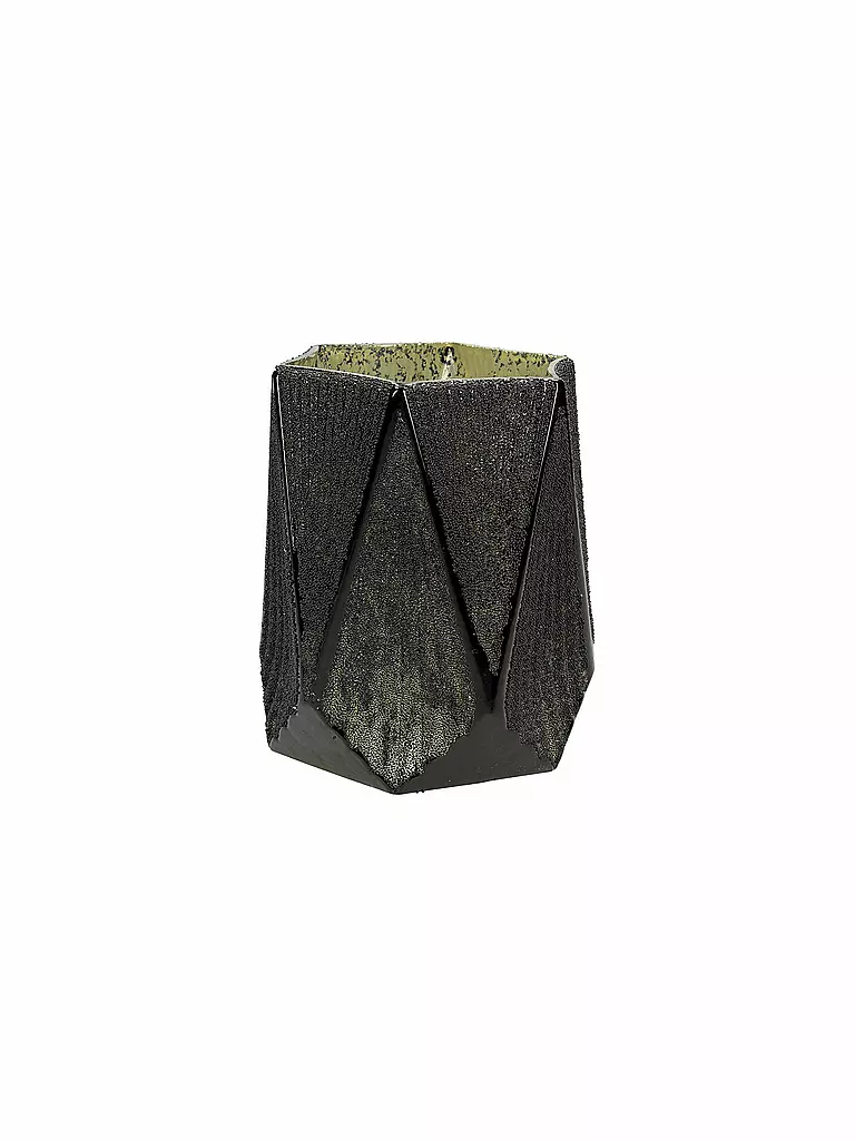 KERSTEN | Teelichthalter 12x13,5cm | schwarz