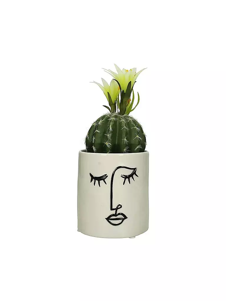 KERSTEN | Vase "Face Dolomite" 12,5cm | weiß