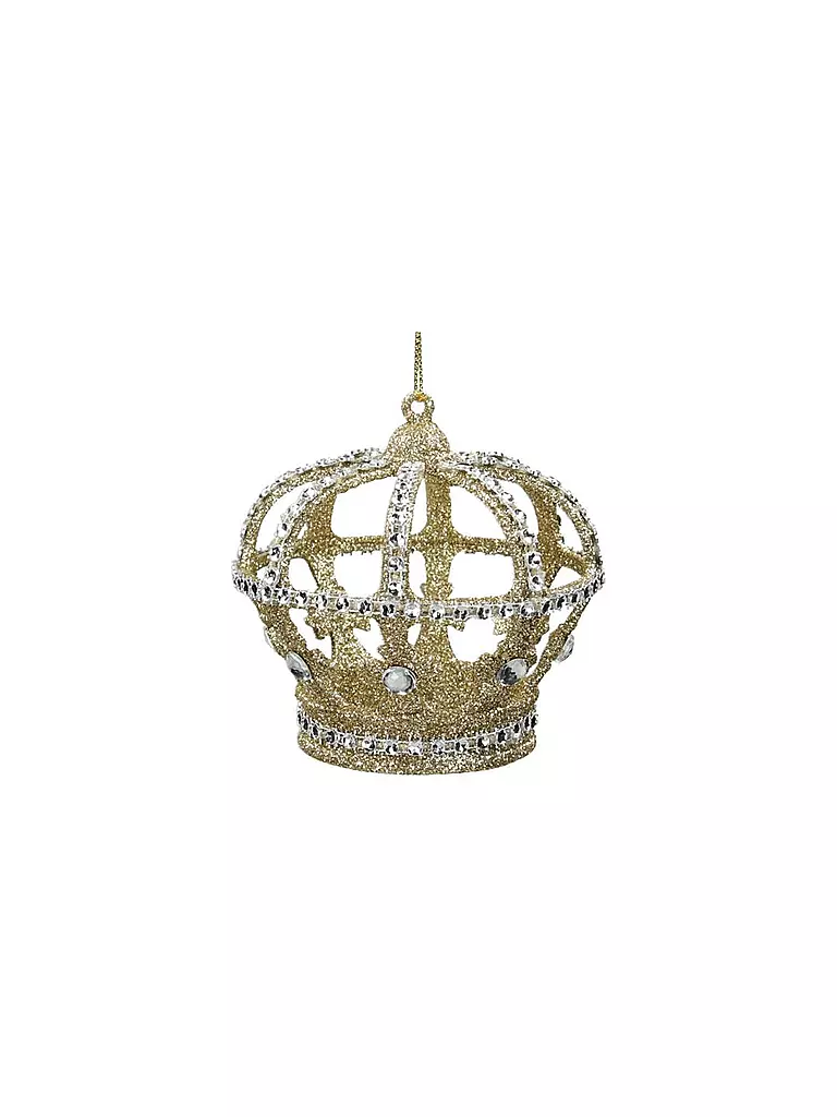 KERSTEN | Weihnachts-Anhänger Crown 9,5cm | gold