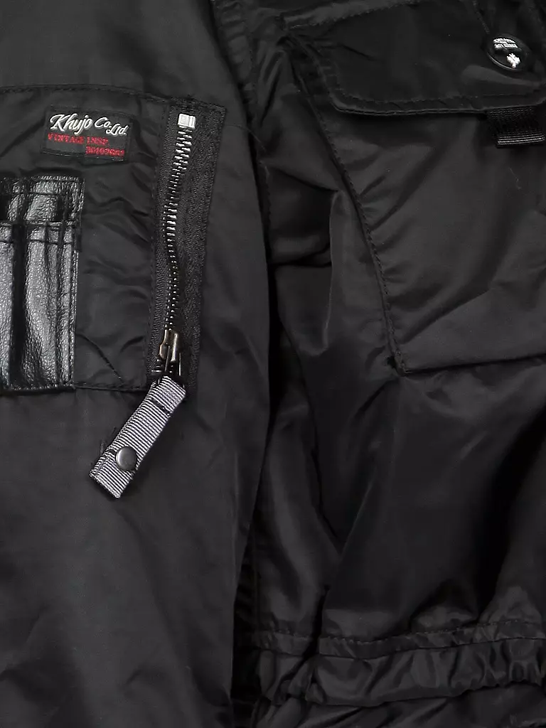 KHUJO | Jacke "Ivar" | schwarz