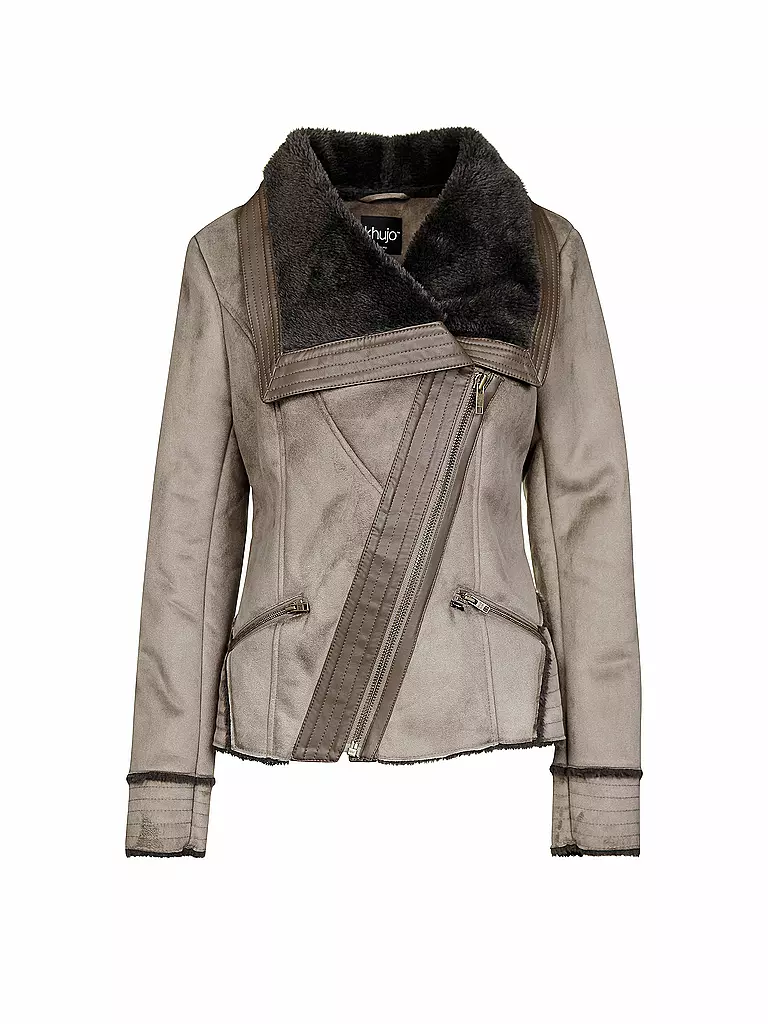 KHUJO | Jacke in Felloptik "Punta" | 