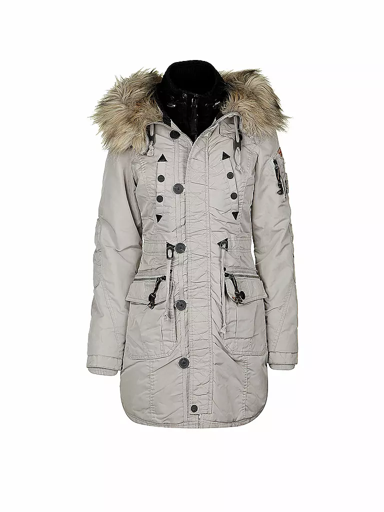KHUJO | Parka "Claire" | beige