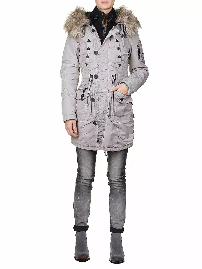 KHUJO | Parka "Claire" | beige