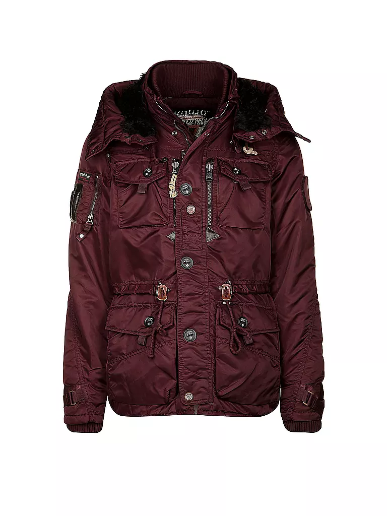 KHUJO | Parka "Ivar" | rot