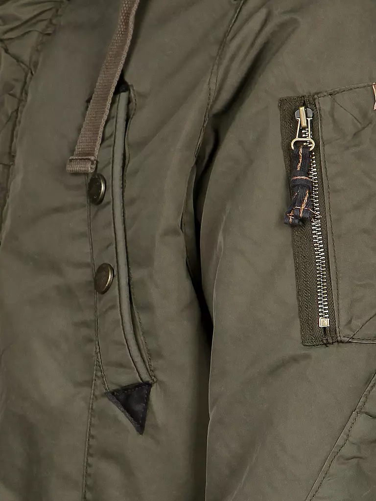 KHUJO | Parka "Patrick" | olive