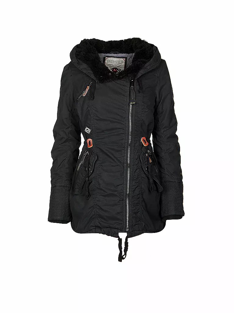 KHUJO | Parka "Pearl" | schwarz