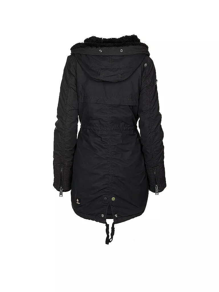 KHUJO | Parka "Pearl" | schwarz