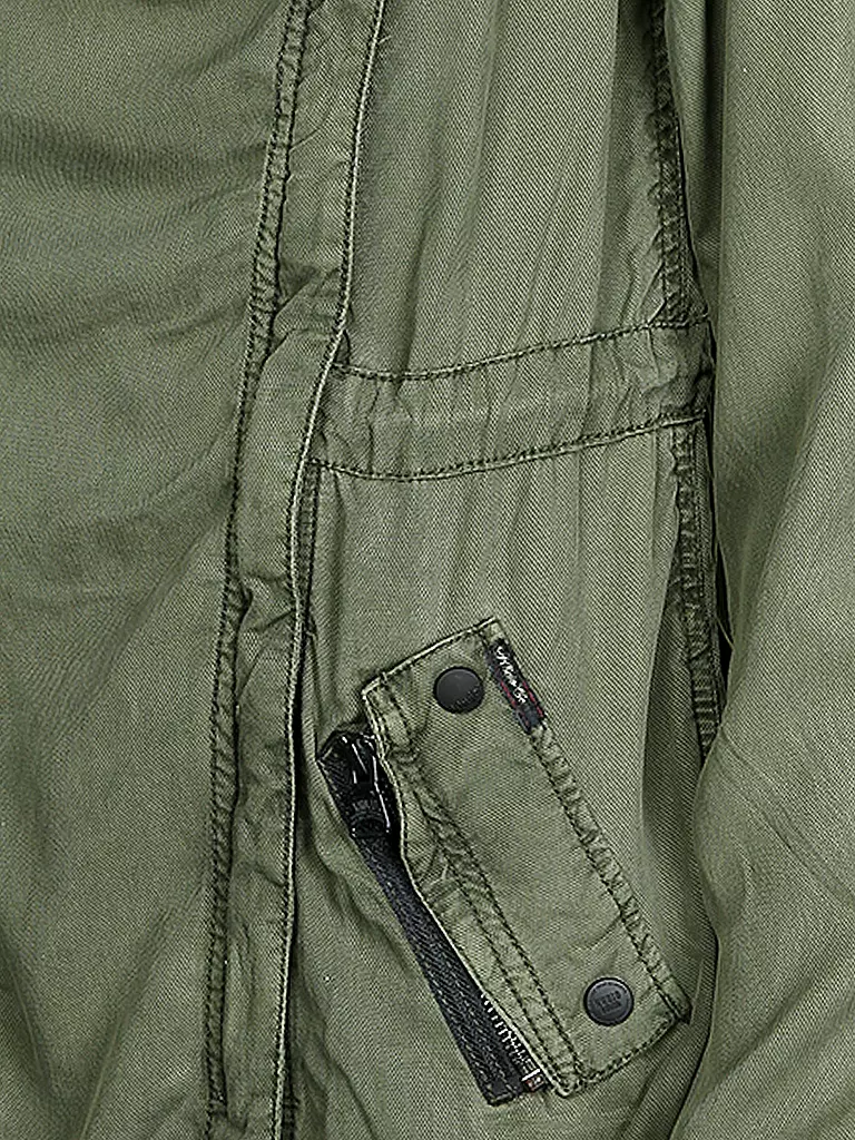 KHUJO | Parka "Portie" | grün