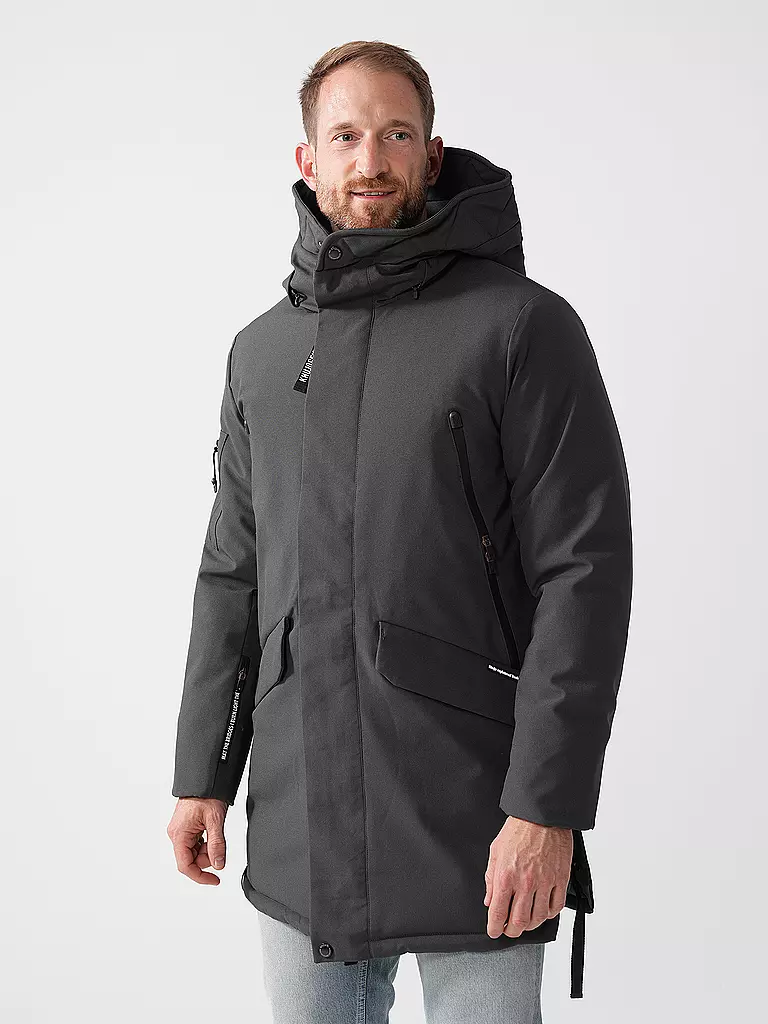 KHUJO | Parka CARL2 | grau
