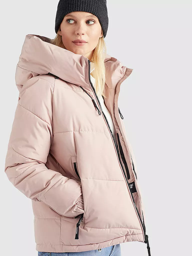 KHUJO | Steppjacke Esila | rosa