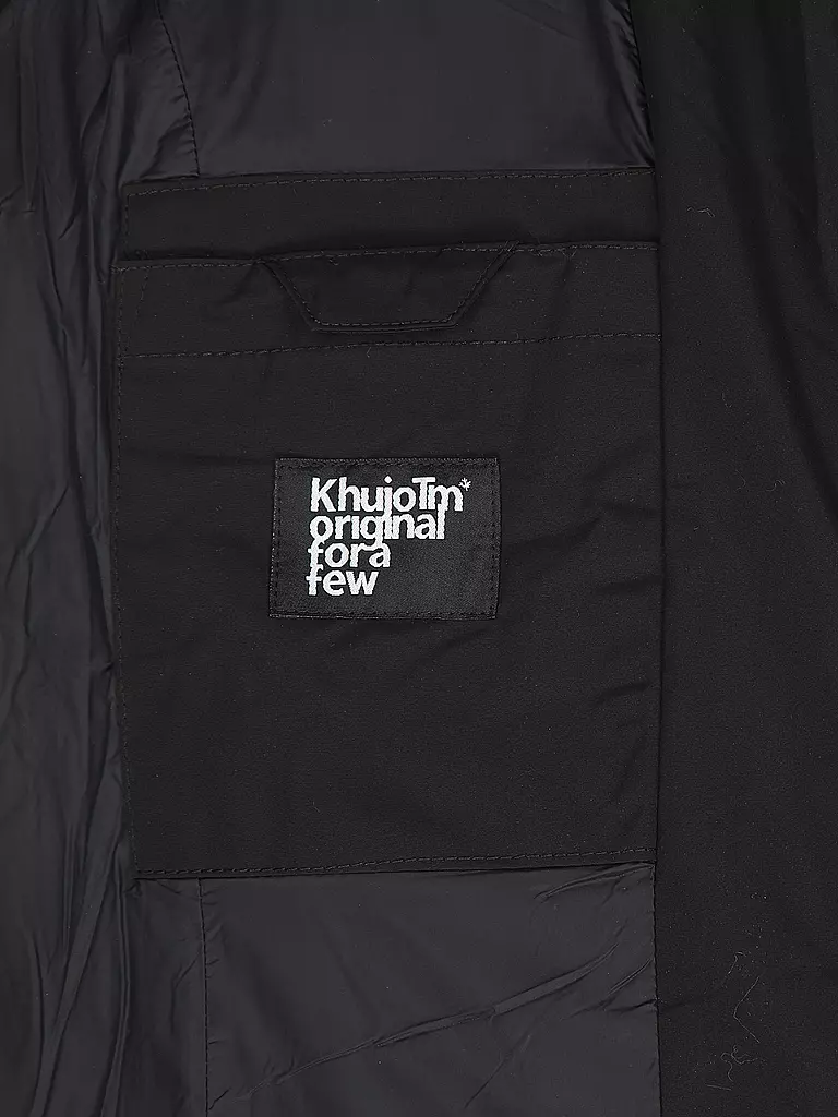 KHUJO | Steppmantel DARKA 2 | schwarz