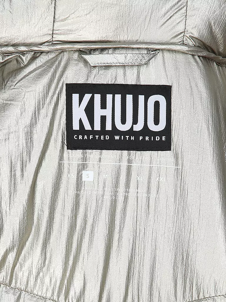 KHUJO | Steppmantel INGRAM 4 | schwarz
