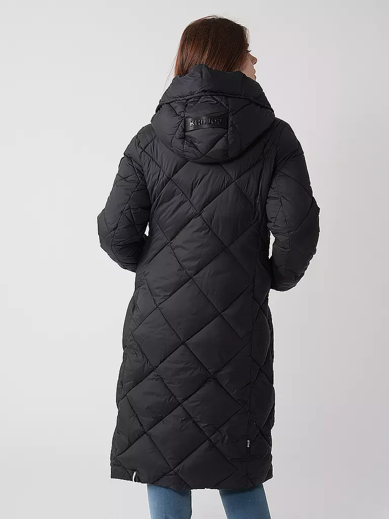 KHUJO | Steppmantel SALIA | schwarz