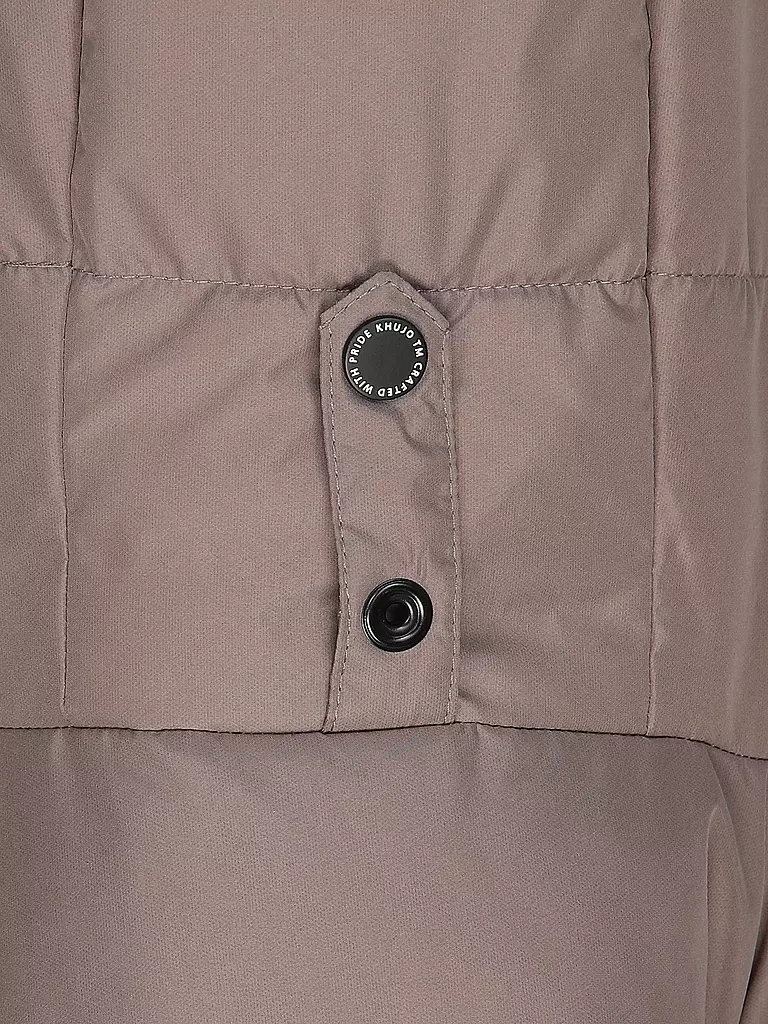KHUJO | Steppmantel SOULANI 4 | schwarz