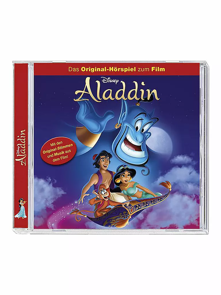 KIDDINX MEDIA | CD Hörbuch - Walt Disney - Aladdin | transparent