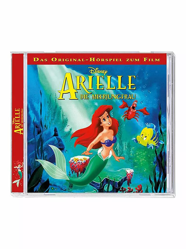 KIDDINX MEDIA | CD Hörbuch - Walt Disney - Arielle die Meerjungfrau | transparent