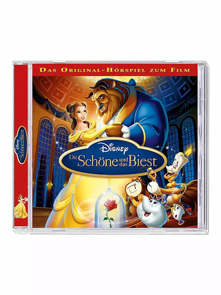 KIDDINX MEDIA | CD Hörbuch - Walt Disney - Die Schöne und das Biest | transparent