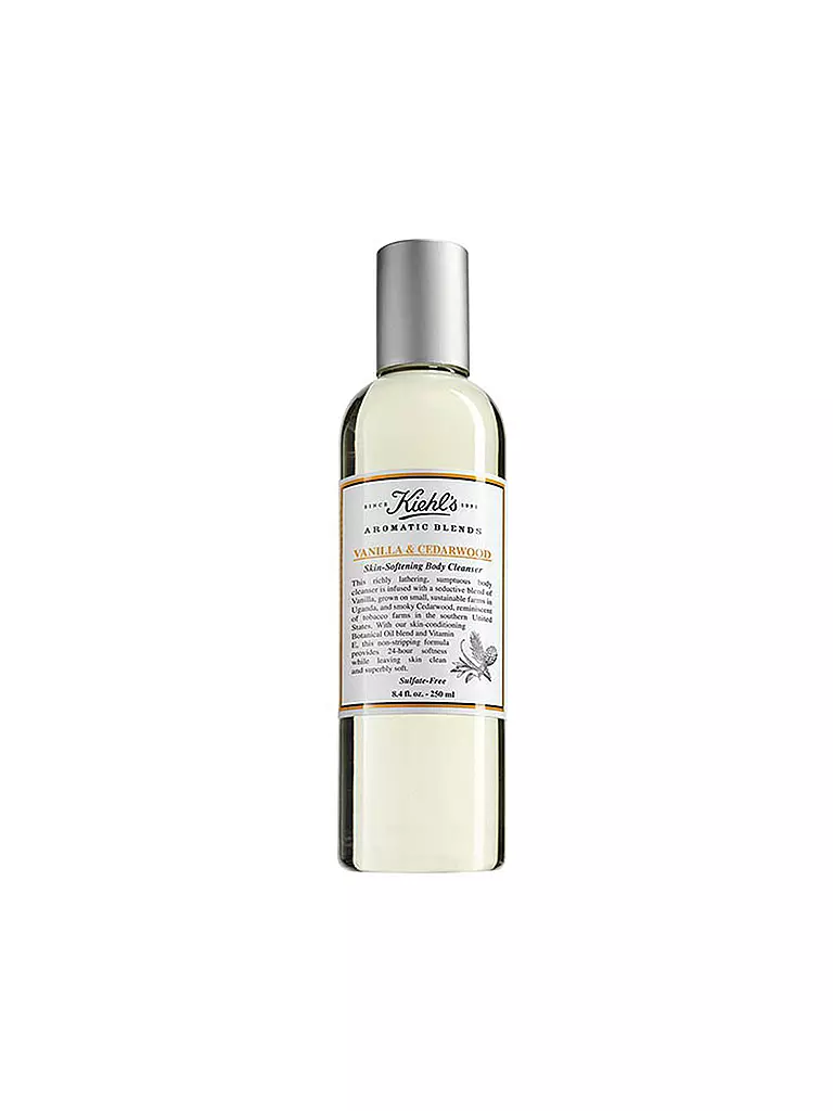 KIEHL'S | Aromatic Blends Body Cleanser - Vanilla & Cedarwood 250ml | transparent