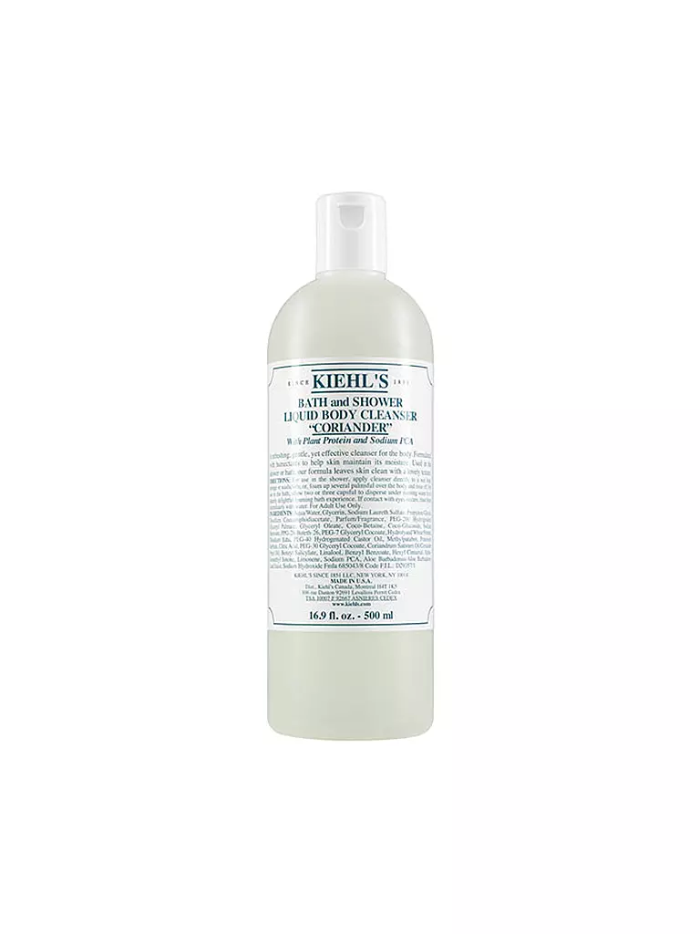 KIEHL'S | Bath and Shower Liquid Body Cleanser - Coriander 250ml | keine Farbe
