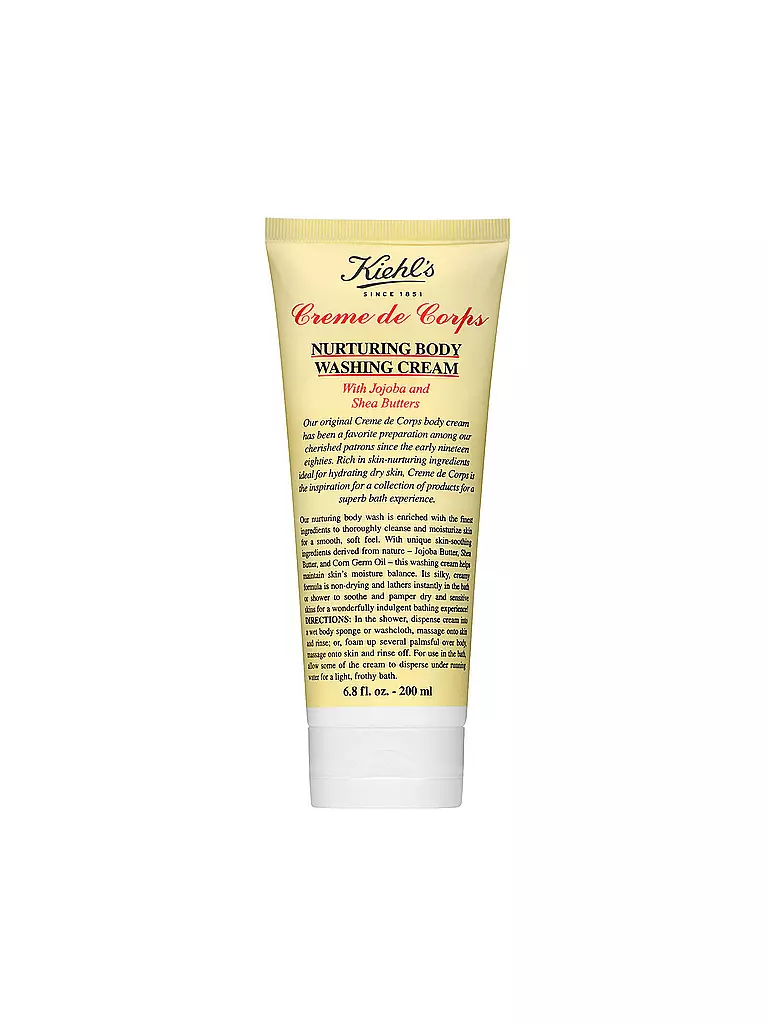 KIEHL'S | Creme de Corps Nurturing Body Washing Cream 200ml | transparent