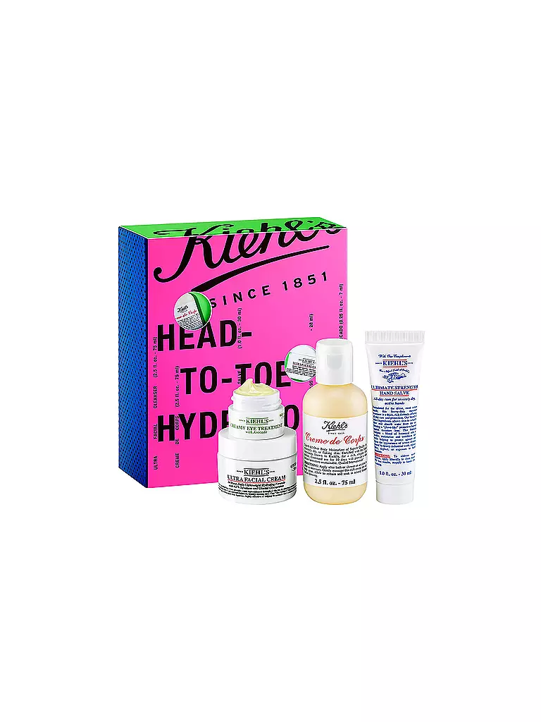 KIEHL'S | Geschenkset - Head To Toe Hydrators Set 125ml / 30ml / 28ml / 7ml  | keine Farbe