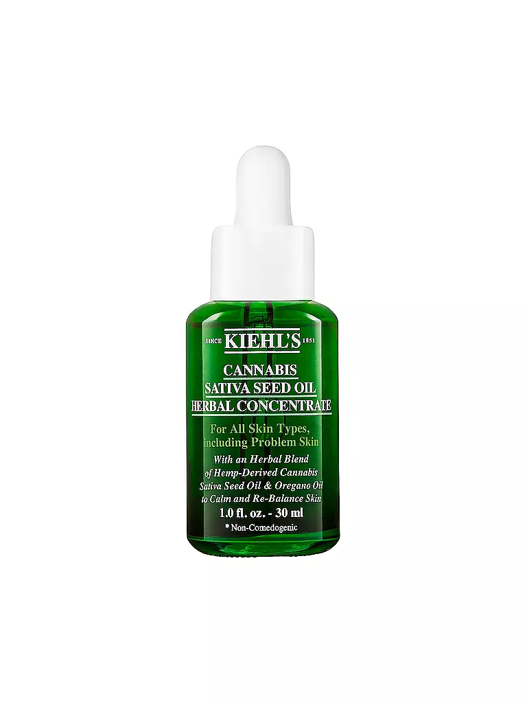 KIEHL'S | Gesichtsöl - Cannabis Sativa Seed Oil Herbal Concentrate 30ml | keine Farbe