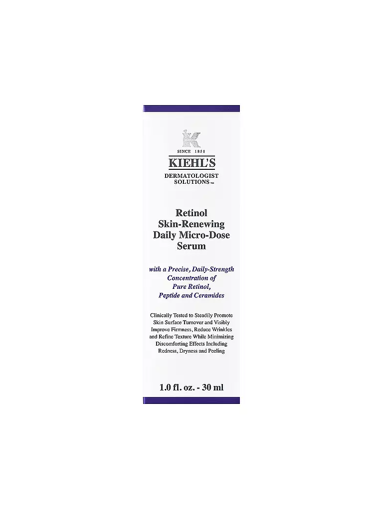 KIEHL'S | Gesichtscreme - Retinol Skin-Renewing Daily Micro-Dose Treatment 30ml | keine Farbe