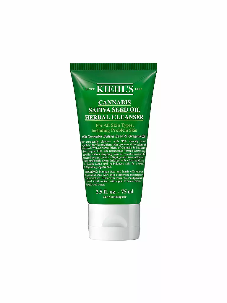 KIEHL'S | Gesichtsreinigung - Cannabis Sativa Seed Oil Herbal Cleanser 75ml | keine Farbe