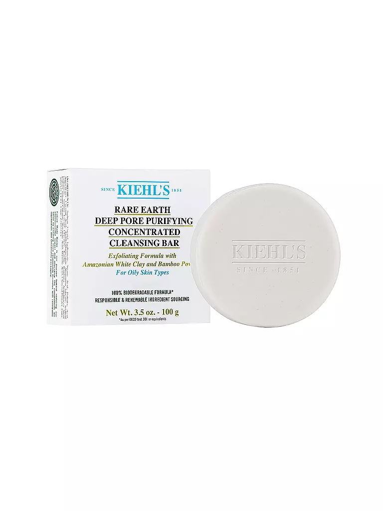 KIEHL'S | Gesichtsseife - Rare Earth Cleanse Bar 100g | keine Farbe